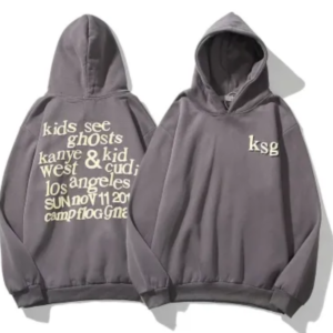 Kanye West Kids See Ghosts Letter Printed Hoodie