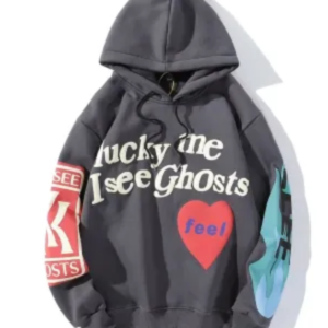 Jesus Is King Lucky Me I See Ghosts Hoodie