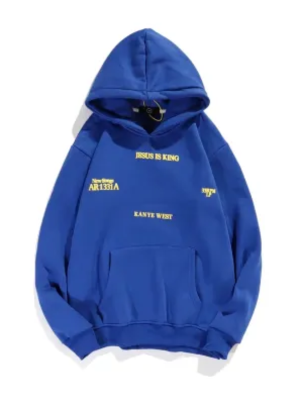 Jesus Is King Kanye West Navy Fleece