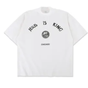 Jesus is King Chicago White T-Shirt