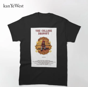 The College Dropout Ransom Note Classic T-Shirt