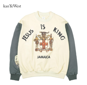 Jesus Is King Printed Pullover Sweatshirt