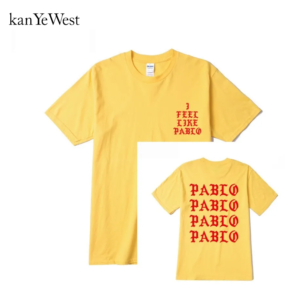 Kanye West I Feel Like Pablo T-shirt Men Streetwear